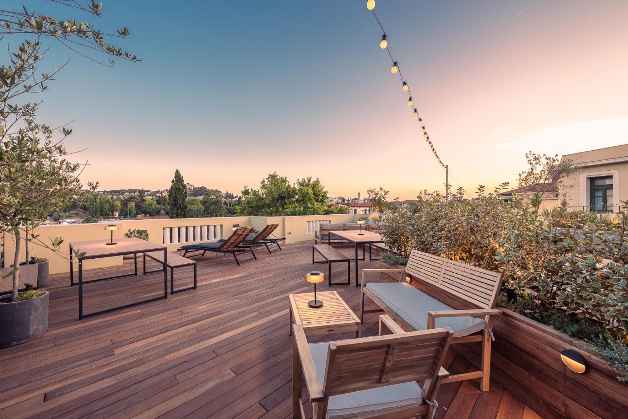 Hotel Moon And Stars Atenas Exterior foto