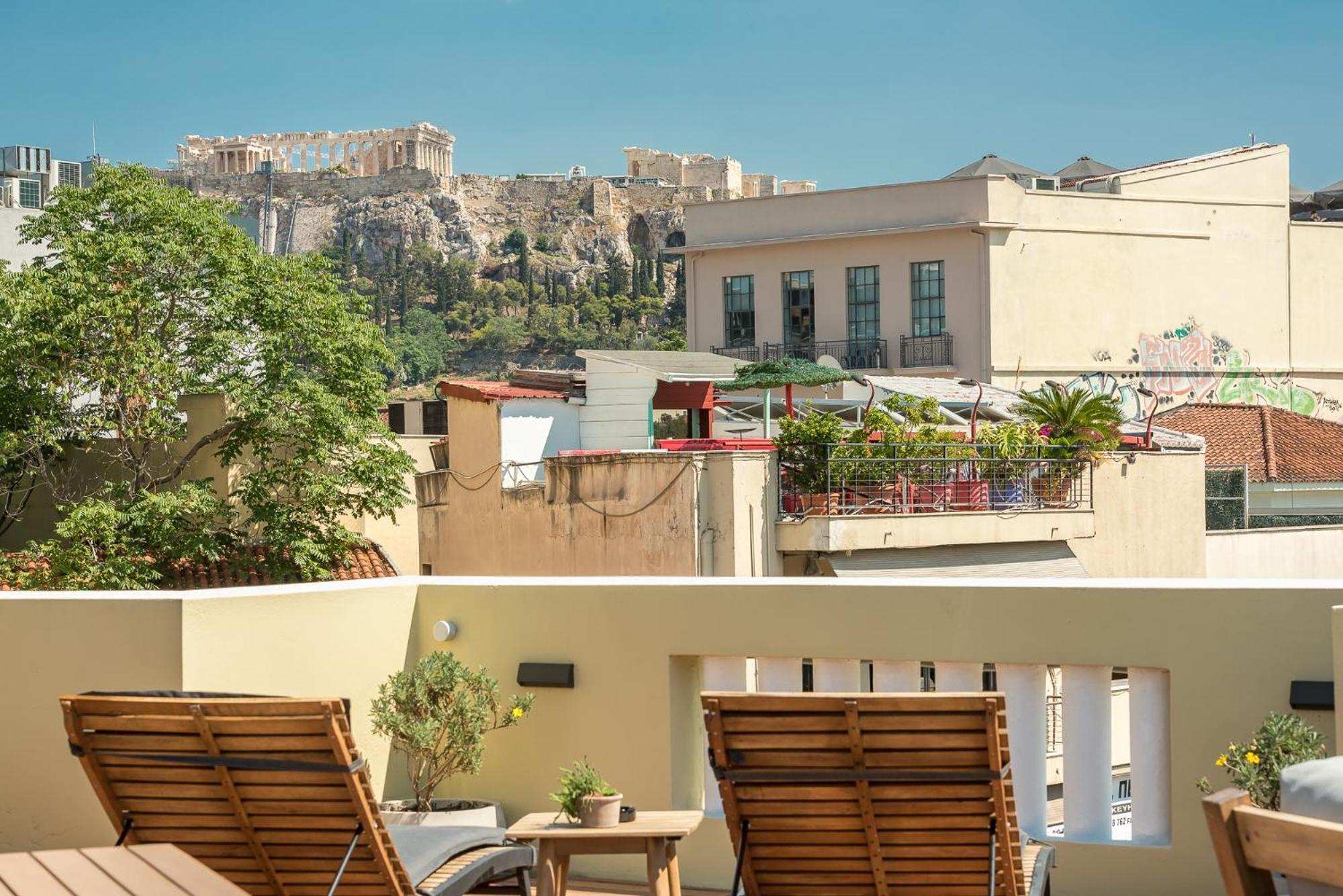 Hotel Moon And Stars Atenas Exterior foto